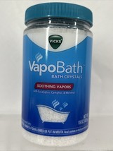 Vicks VapoBath Soothing Vapors Bath Crystals 15 Oz. Dissolve Shower - $157.32 MXN