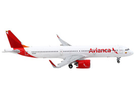 Airbus A321neo Commercial Aircraft Avianca White w Red Tail 1/400 Diecast Model - £43.04 GBP