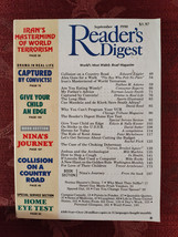 READERS DIGEST September 1990 Norman Lewis Smith Nathan M. Adams Mike Royko - £8.47 GBP