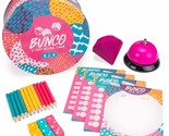 Bunco: A Very Social Game - 12-Player Party Dice Game Includes Dice, Sco... - $38.99