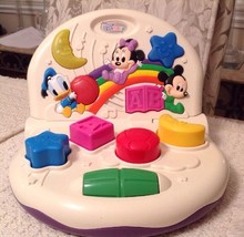 Disney Babies Activity Center - HTF,  Music &amp; Lights, Shapes, 3 Characters - £15.64 GBP