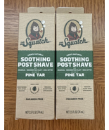 2x Dr. Squatch Pine Tar Natural Post Shave for Men 2.5 Fl Oz - $23.29 CAD