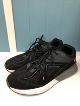 FitVille Rebound Core Shoes Black Leather Low Top Lace Up Mens Size 13 W... - $31.98