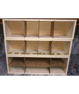 Retail Warehouse Shipping Organizer Wooden Cabinet 22”W x 19”H x 12”D W ... - $1,672.92 MXN