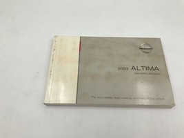 2003 Nissan Altima Owners Manual OEM I01B20057A - £21.38 GBP
