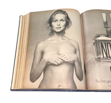 Vogue Magazine Bound Vol July-Dec 1974 Lauren Hutton Rene Russo Cristina Ferrare image 8