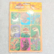 Jurassic Park Vintage 36 Stickers - 1992  Cleo Gibson Greetings sealed  USA - $19.61