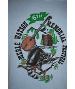 Vintage MERLEFEST 1993 Merle Watson Festival  T-SHIRT Bluegrass DOC WATS... - $135.08 CAD