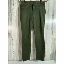 Rich &amp; Skinny Womens Jeans Olive Green Size 29 (30x29.5) - £16.39 GBP