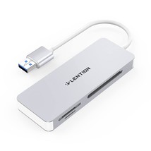LENTION USB 3.0 to CF/SD/Micro SD Card Reader, SD 3.0 Card Adapter for S... - £33.57 GBP