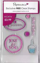 Papermania. Sentiments Stamp Set - €2,59 EUR