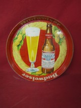 Vintage Budweiser Beer Bottle Wheat Serving Tray - $29.69