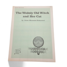 The Wobbly Old Witch And Her Cat Piano Solo By Anne Demarest - £7.88 GBP