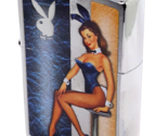 Playboy Bunny Design Zippo Lighter Brushed Chrome - $29.99
