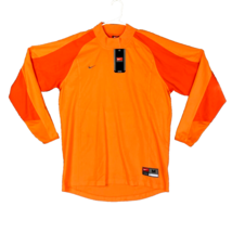 Nike Team Shirt Adult Medium Orange Soccer Swoosh Logo Dri-Fit Chest 44&quot;... - $30.76