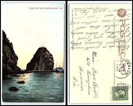CALIFORNIA Postcard - Santa Catalina Island, Sugar Loaf F10 - £4.65 GBP