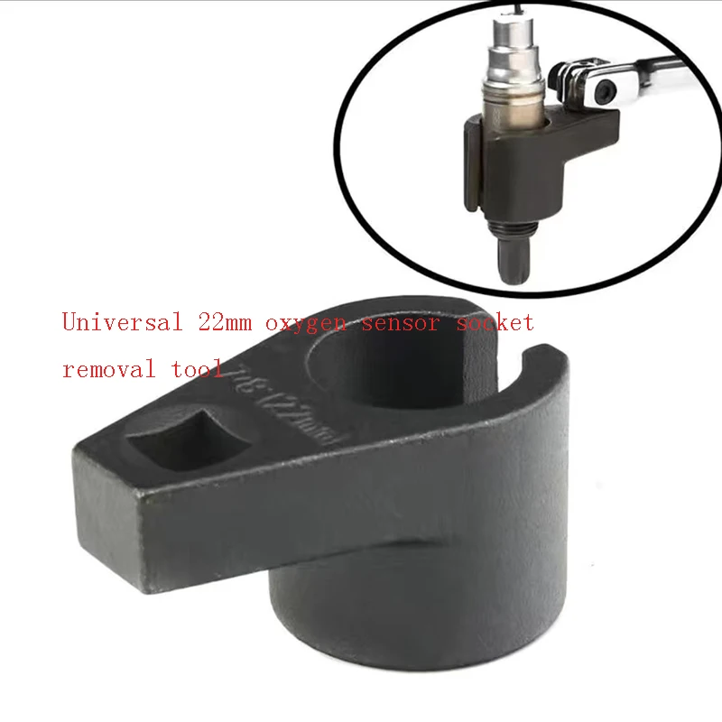 22mm Oxygen Sensor Socket Wrench Auto Repair O2 Sensor Removal Nut Offset Tool - £14.23 GBP
