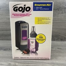 GOJO ADX-7 Antibacterial Foam Handwash Starter Kit Dispenser 700mL Expired - £24.93 GBP