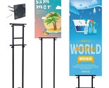 Heavy Duty Poster Stand with Non-Slip Mat Base, Adjustable Pedestal Sign... - $49.99