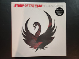 Story Of The Year Black Swan LTD ED Numbered White &amp; Red Pinwheel Vinyl - $562.76 MXN