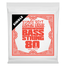 Ernie Ball Single .80 Nickel Roundwound Bass String - £7.05 GBP