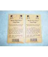 50 Zinc Trap Tags  Traps Trapping Garden Plants Trees Trot Lines (Write ... - £9.51 GBP