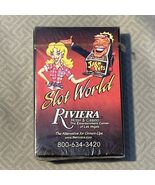 VINTAGE Riviera Hotel Casino Slot World Las Vegas Sealed Card Deck - €5,84 EUR