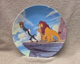 Disney Vtg 1994 The Lion King 9in Plate Store Collectors Simba Mufasa Pr... - $18.56