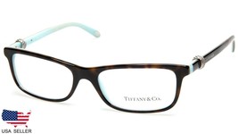 New Tiffany &amp; Co. Tf 2112 8134 Havana On Blue Eyeglasses 51-16-140mm B28 Italy - £105.74 GBP