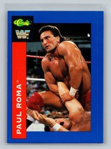 Paul Roma #81 1991 Classic WWF Superstars WWE - £1.57 GBP