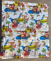 Flintstones Window Valance &amp; Tier set Hanna Barbera Productions Rare New... - £65.80 GBP