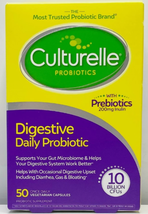 Culturelle Probiotic Digestion 50 Capsules Exp 2026 - $352.44 MXN