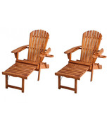 50 in. Oceanic Collection Adirondack Chaise Lounge Chair Foldable, Cup &amp;... - $6,929.55 MXN