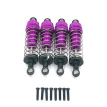4 metal front and rear universal shock absorbers for Wltoys 124019 124018 124017 - £9.22 GBP