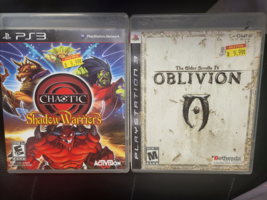 Set Of 2 :Chaotic: Shadow Warriors [Complete] + Oblivion [No Manual] (PS3) - £10.17 GBP