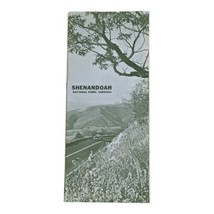 Shenandoah National Park Virginia Map and Brochure Travel Tourist 1965 V... - $9.89