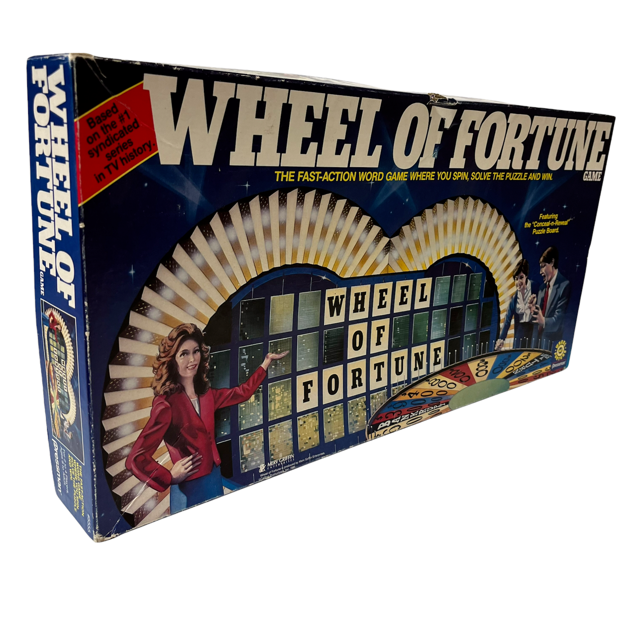 Wheel of Fortune Board Game By Pressman Vintage 1985 Complete - £9.14 GBP
