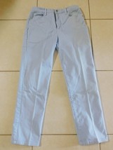 Pants J EAN S Ladies Gloria Vanderbilt Amanda Classic Lt Blue Sz 12 Avg Worn 1-2X - £16.77 GBP