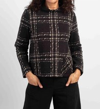 Habitat cotton lux speckle knit pullover style in Plaid - size M - $67.32