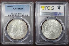 1885-O $1 Morgan Silver Dollar PCGS MS64 - £141.55 GBP