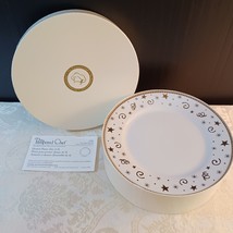 Pampered Chef Celebration Plates Dessert 8” Set of 4 1996 Retired Origin... - $11.88