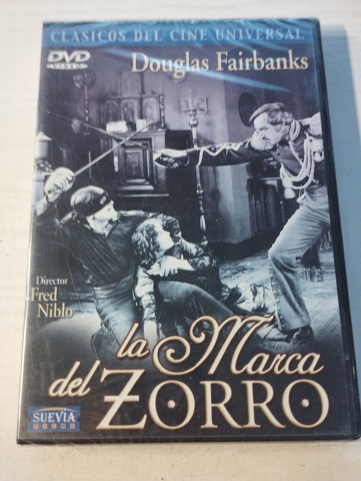 La Marca del Zorro Fred Niblo Fairbanks - DVD Region All Spanish New Am-... - $20.99