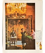 SEAGRAM&#39;S V.O. Imported Quarter To Six - Happy Hour - 1961 Print Ad - €11,61 EUR