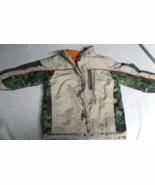 ZEROXPOSUR AUTHENTIC ELEMENT PROTECTOR ACTIVE WEAR TAN &amp; CAMO ZX JACKET ... - $18.53