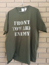 Green Claymore &quot;Front Towards Enemy&quot; T-Shirt Size: Large - £11.59 GBP