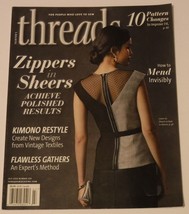 Threads Magazine June/July 2020 Zipper with Sheers Achieve Polished Results - $7.69