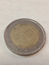 2 Eur Commemorative Spain 2009 Emu 10º Anniversary Collectors - $183.68
