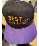 Adult Best MFG Specialtiy Steel Fabricators Snapback Hat No Tag *Pre Own... - $11.99