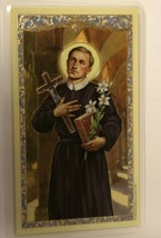 Saint Gerard Majella Lamniated Prayer Card, New - £1.57 GBP