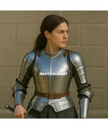 Women’s Medieval Steel Armor | Full Wearable Knight Breastplate &amp; Arm Ha... - $199.00